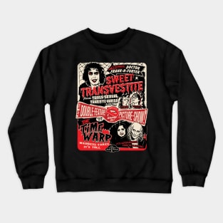 Rocky Horror Double Feature Picture Show - Dr. Frank-n-Furter Crewneck Sweatshirt